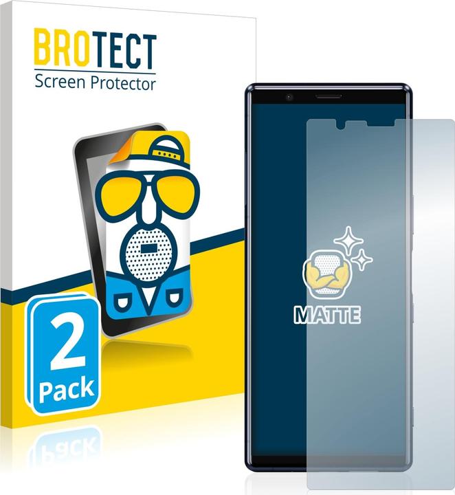 Productafbeelding BROTECT Antireflecterende schermbeschermer mat (2 Stuk, Sony Xperia 5)