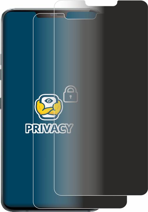 Productafbeelding BROTECT Anti-spionnetje privacyfolie Beschermfolie tegen blauw licht (2 Stuk, LG G7)