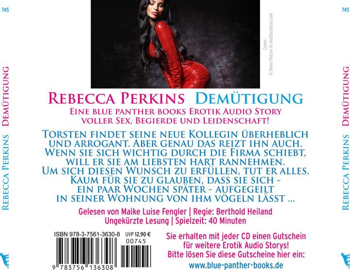 Image du produit Perkins:Humiliation Histoire érotique audio (Rebecca Perkins)