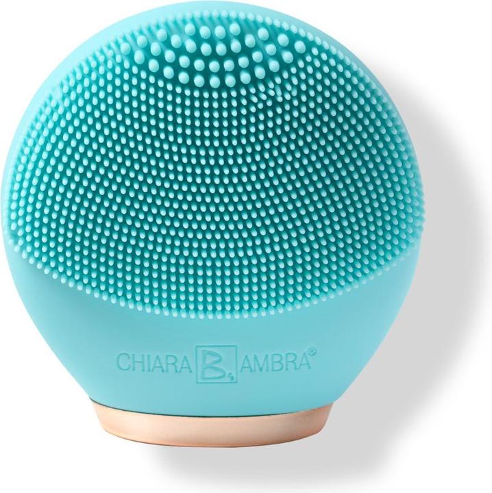 Chiara Ambra Electric Silicone Facial Cleansing Brush, turquoise (Cleansing lotion)