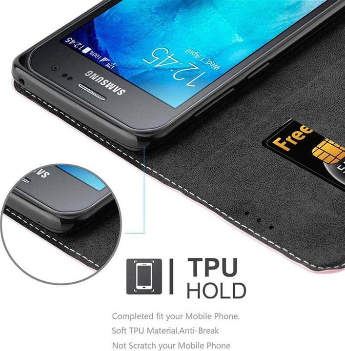 Productafbeelding Cadorabo Boek X Portemonnee Hoesje (Samsung Galaxy Xcover 3)
