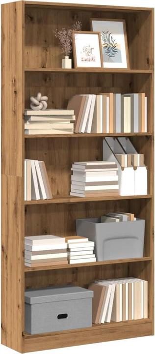 Immagine prodotto VidaXL Bücherregal Regal Standregal Büroregal Aufbewahrungsregal Artisan-Eiche (80 x 24 x 176 cm)
