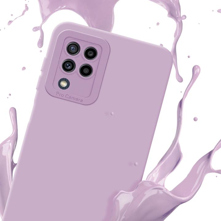 Actual product image Cadorabo Case for Samsung Galaxy M22 / M32 4G in TPU Fluid LM162 Style (Samsung Galaxy M22, Samsung Galaxy A32)