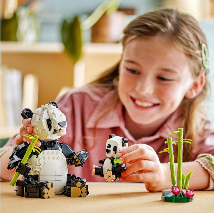 Produktbild LEGO Wilde Tiere: Pandafamilie (31165, LEGO Creator 3-in-1)
