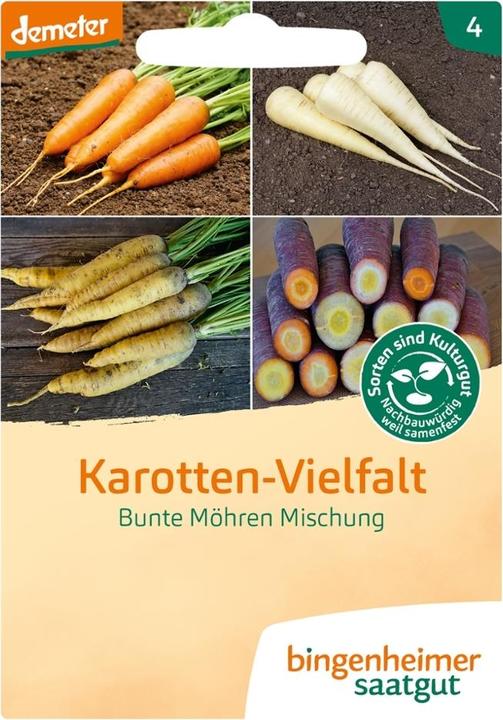 Produktbild Bingenheimer Saatgut Möhren-Mischung Karotten-Vi (Gemüsesamen)