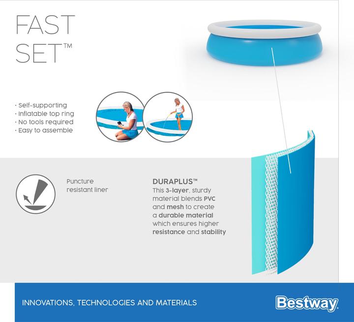 Actual product image Bestway Fast Set (Ø 366 x 76 cm)