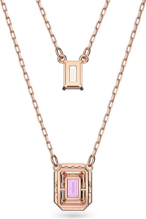 Produktbild Swarovski Millenia Halskette Violett Rosé (Swarovski Metall, 41 cm)