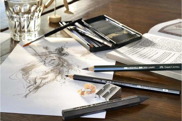Actual product image Faber-Castell Pencil Castell 9000 (5.30 mm, HB, 10 x)