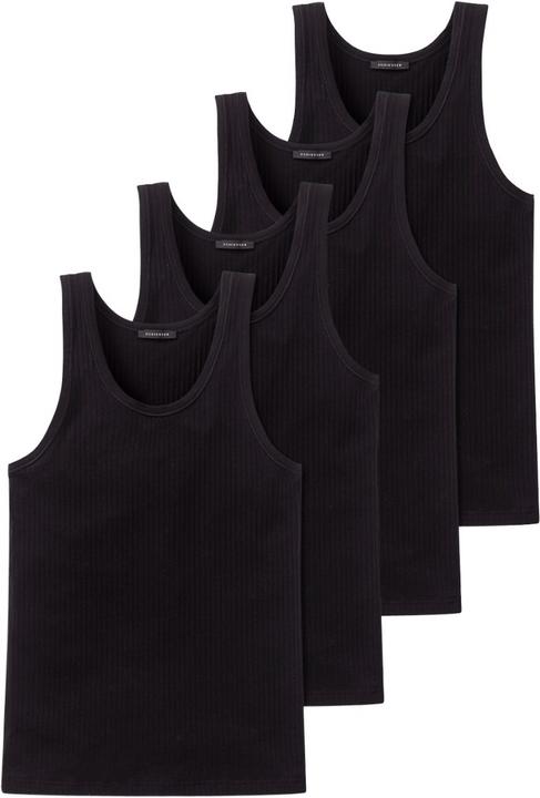 Image du produit Schiesser Lot de 4 maillots de corps Cotton Essentials Authentic (XL)