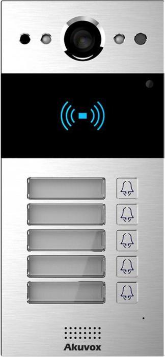 Actual product image Akuvox R20BX5 - Video door intercom with access control