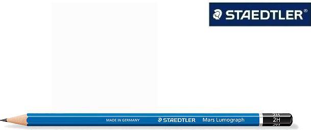 Actual product image Staedtler Mars Lumograph 100 (2 mm, HB, 1 x)