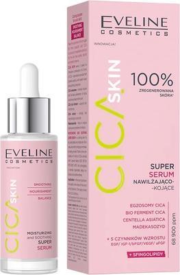 Actual product image Eveline Cica Skin Super Serum Moisturizing Soothing 30ml (30 ml)
