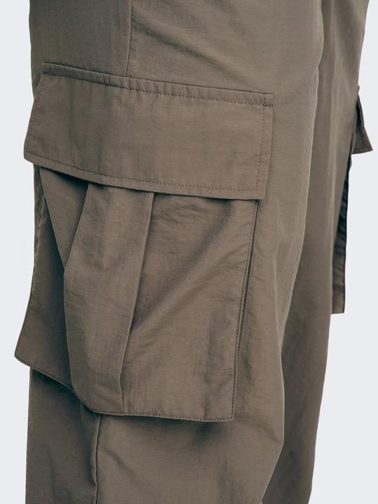 Image du produit JdY Coupe large Taille moyenne Élastique Pantalon Cargo (S)