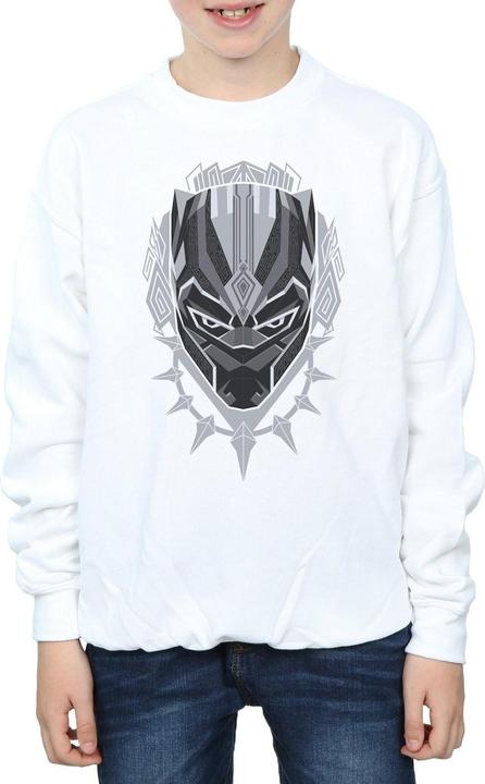 Produktbild Black Panther Head Sweatshirt Jungen (140, 146)
