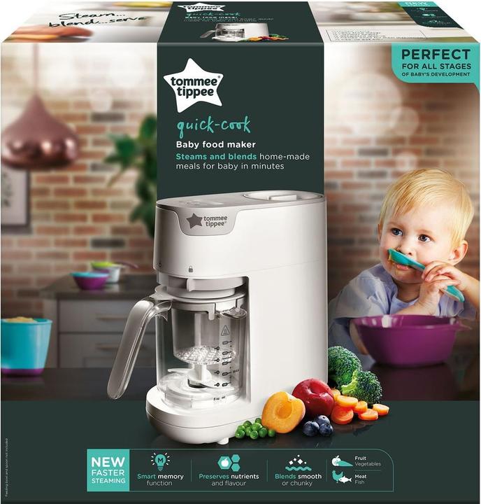 Actual product image Tommee Tippee Baby food maker quick cook