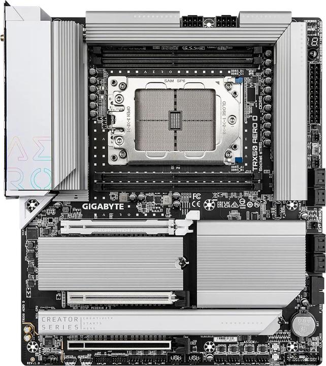 Produktbild Gigabyte TRX50 AERO D (sTR5, AMD TRX50, E-ATX)