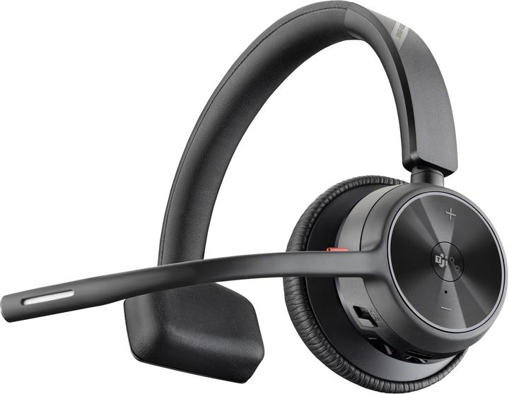 Actual product image Poly HP Voyager 4310-M Microsoft Teams Certified USB-C Headset with charge stand, Sans fil, Bureau/C (Wireless, USB-C)