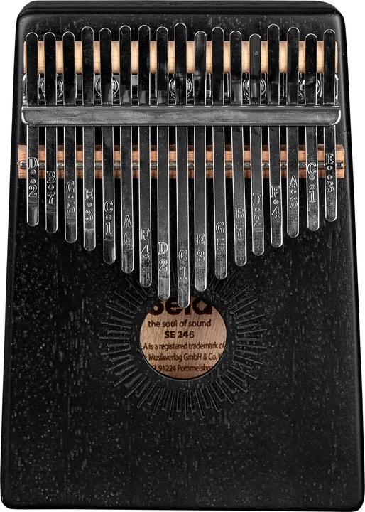 Produktbild Sela SE246 Kalimba Mahagoni 17 Schwarz (Perkussion)