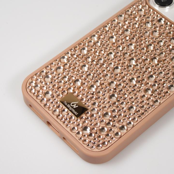 Produktbild PhoneLook Hülle Glitzer Diamant The Bling World gold (Apple iPhone 15 Pro)