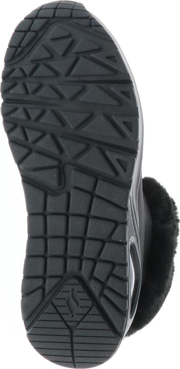 Produktbild Skechers 310539L/BBK Uno-Fall Air Kinder Mädchen Damen Sneaker Turnschuhe Kunstfell schwarz (35)