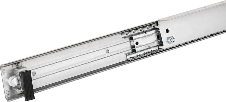 Actual product image Pöttker TOPSLIDE extension table runner, extension 620 mm, length 1000 mm, steel/aluminium