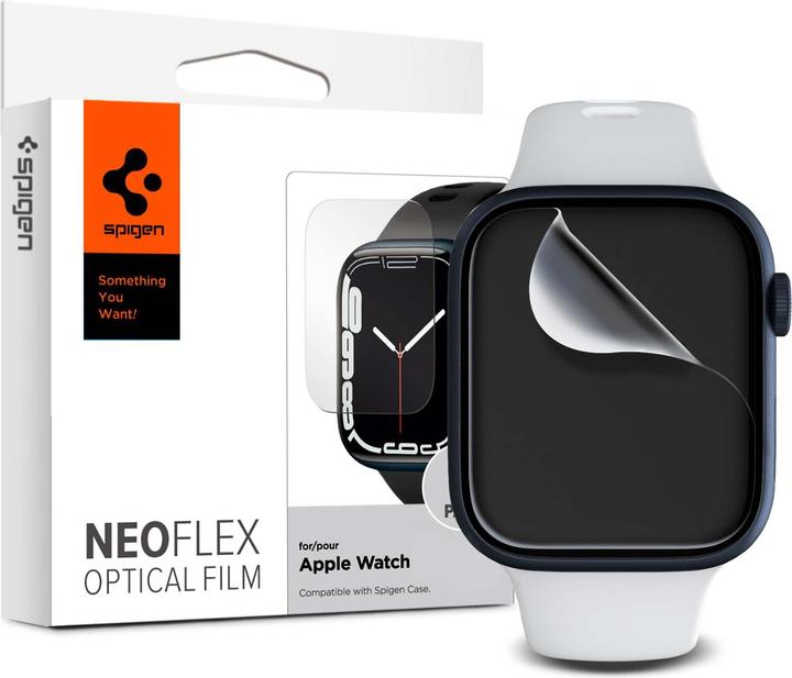 Spigen Schutzfolie für Apple Watch 7, 45 mm