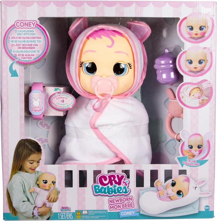 Image du produit IMC Toys Cry Babies NewBorn Coney