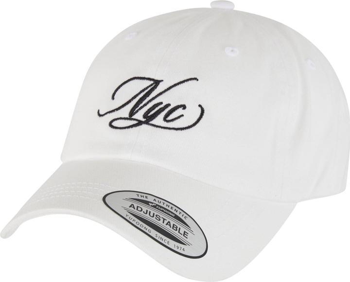 Miss Tee NYC Calligraphy Letters Dad Cap - 194151 (One Size)