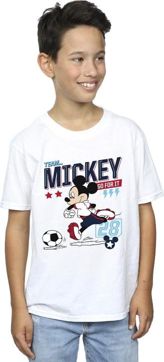 Immagine prodotto Disney Mickey Mouse Team Mickey Football Maglietta Ragazzi (128)