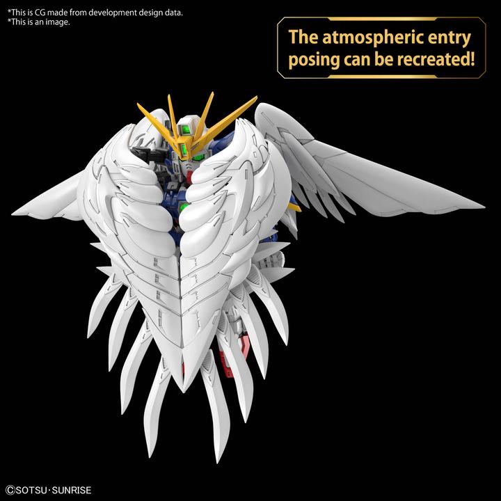 Actual product image Bandai Gundam - Wing Zero Master Grade SD