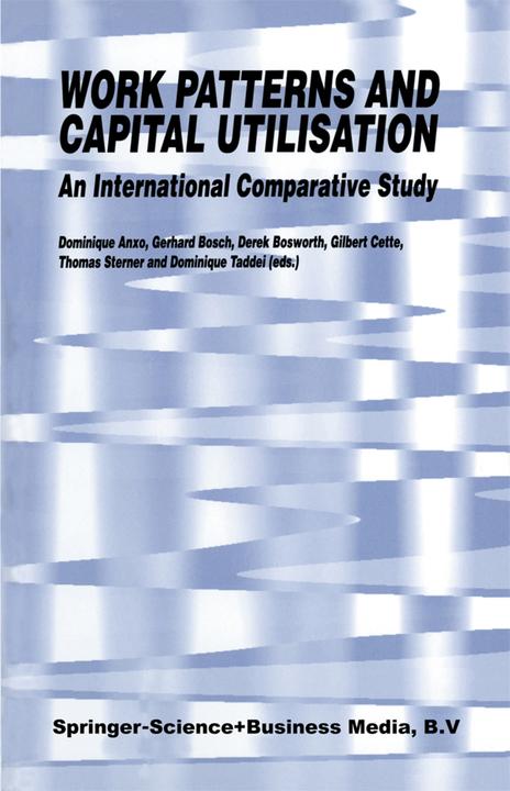 Image du produit Work Patterns and Capital Utilisation (Anglais, Gerhard Bosch, Dominique Taddei, Thomas Sterner, Derek Bosworth, Gilbert Cette, D. Anxo, 2013)