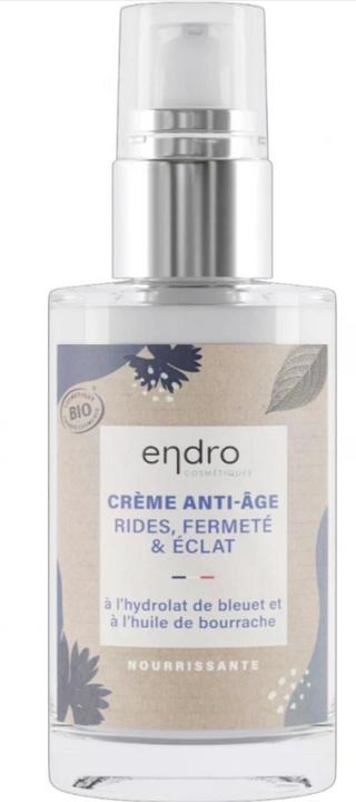 Actual product image Endro Cosmétiques face cream natural anti-ageing Glasfl 50 ml (50 ml, 24h cream)