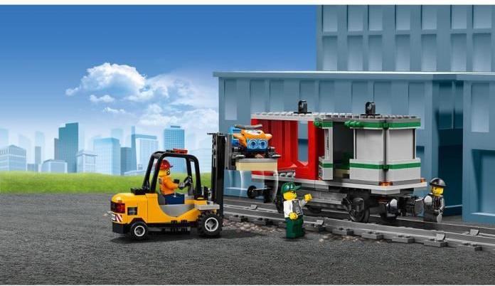 Productafbeelding LEGO Goederentrein (60198, LEGO Stad, LEGO aangedreven UP)