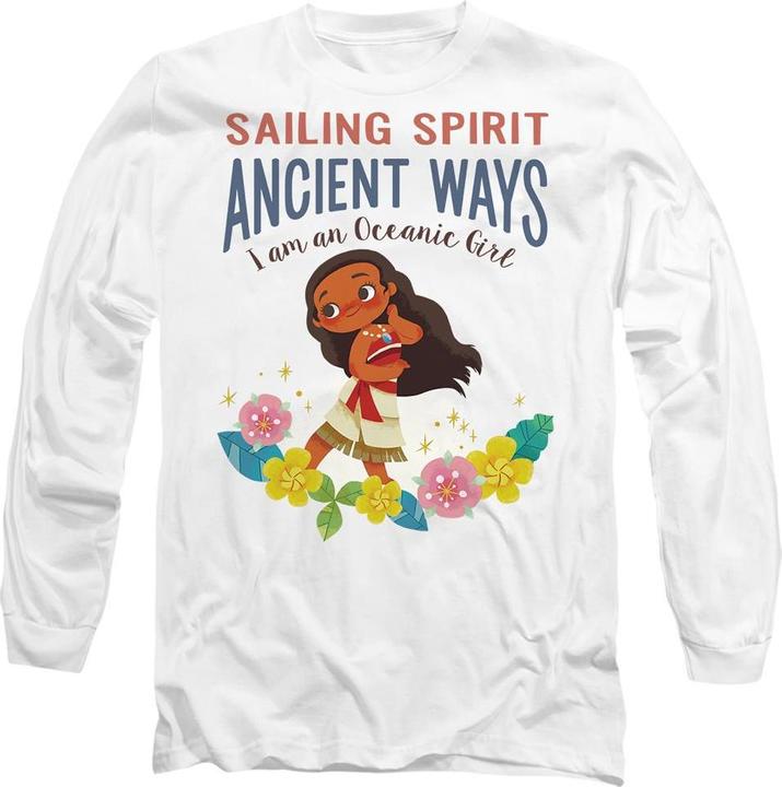 Actual product image Moana Unisex Adult Sailing Spirit T-Shirt (S)