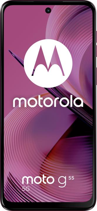 Produktbild Motorola Moto G55 (256 GB, Twilight Purple, 6.49", SIM + eSIM, 50 Mpx, 5G)
