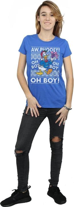 Produktbild Disney Donald Duck Christmas Fair Isle TShirt (L)