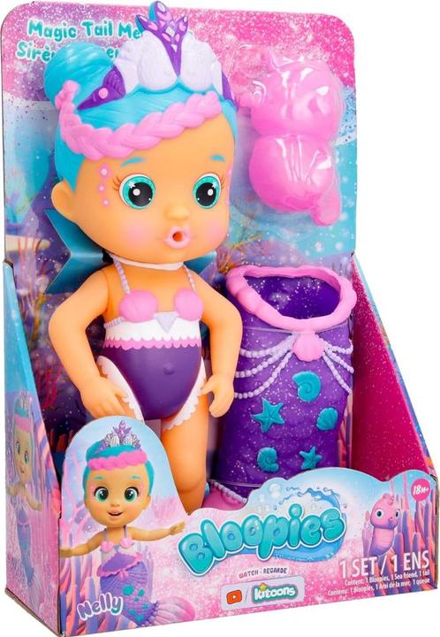 Produktbild IMC Toys Bloopies Meerjungfrau Zauberschwanz W2 Nelly