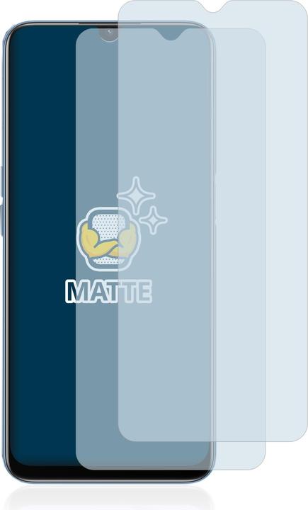 Produktbild BROTECT Entspiegelungs-Schutzfolie Displayschutz Matt (2 Stück, Oppo A16s)