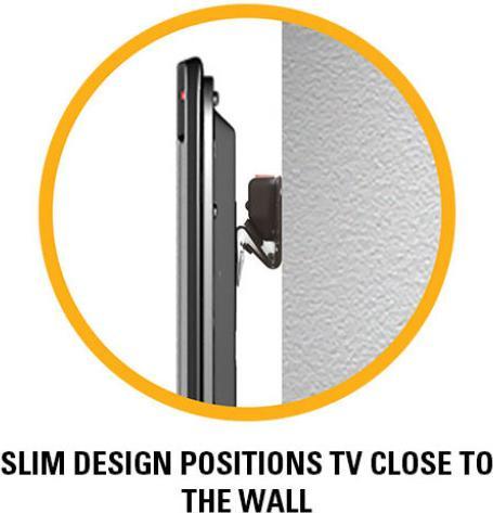 Immagine prodotto Sanus VLL61-B2 Wandhalterung Fix Super Slim (Muro, 80", 61.23 kg)