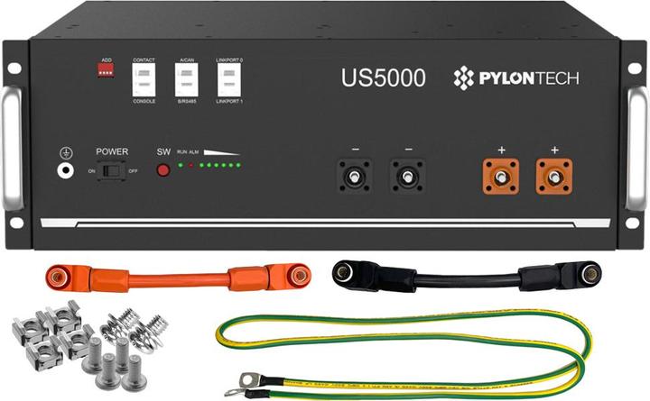 Actual product image Pylontech US5000 (48 V, 100 Ah)