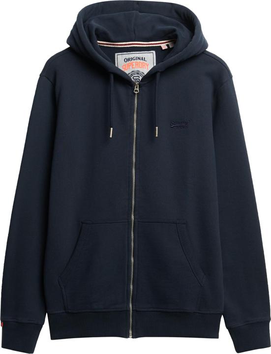 Image du produit Superdry Vest Essential Logo Zip Hoodie Hb M2014128b Eclipse Navy Mannen Maat - XXL (XXL)
