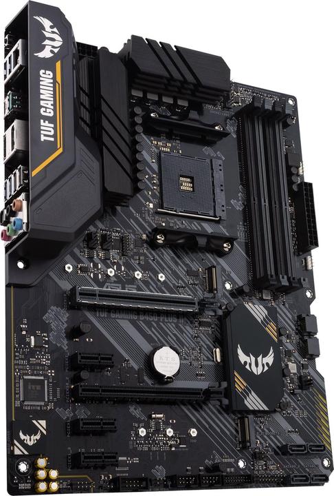 Actual product image ASUS TUF B450-PLUS GAMING II (AM4, AMD B450, ATX)