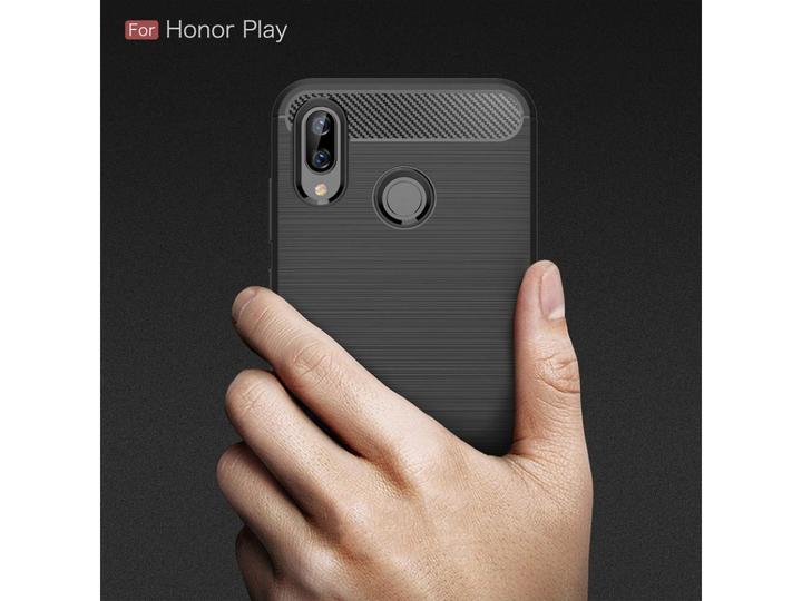 Image du produit Screenguard Housse Honor Play Carbon Brushed Soft TPU (Honor Play)