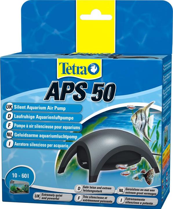 Actual product image Tetra Tec APS 100 Aquarium Air Pump