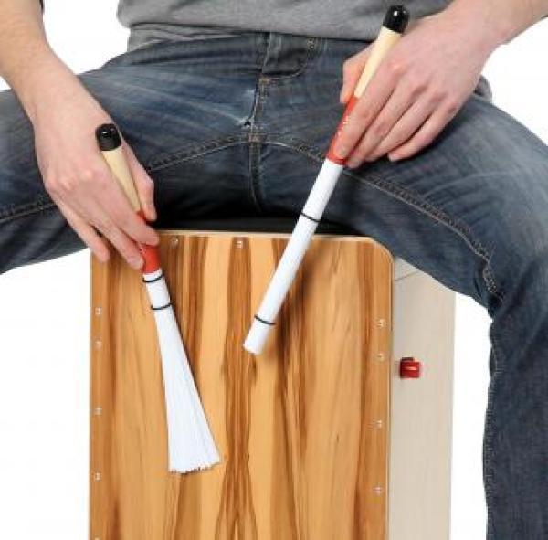 Actual product image Sela SE035 Cajon Brush with 180 Nylon Fibres (Cajon)