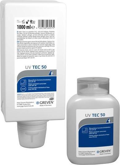 Actual product image Sun protection UV TEC 50 (Sun spray, SPF 50, 250 ml)