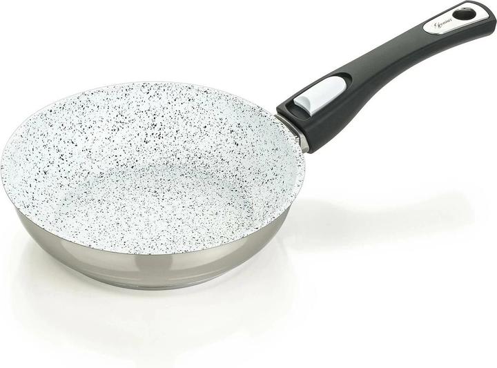 Immagine prodotto Genius Cerafit Mont Blanc (28 cm, Padella per friggere, Ceramica, Acciaio inossidabile)