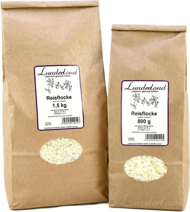 Actual product image Lunderland Cereal rice flake precooked, peeled (Adult, 1 pcs., 7500 g)