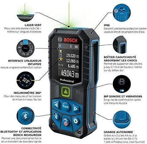 Actual product image Bosch Professional GLM 50-27 CG (50 m, 515 nm)