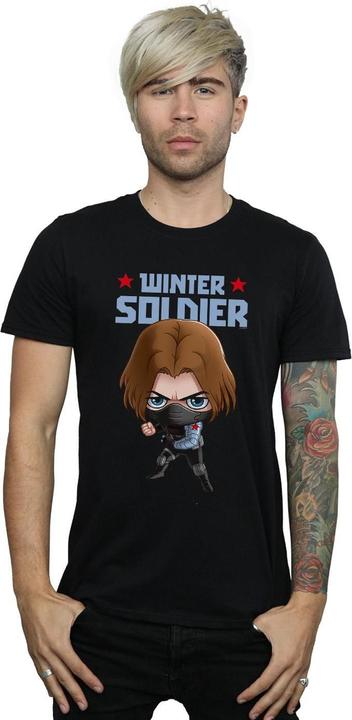 Produktbild Winter Soldier Bucky Toon TShirt (5XL)